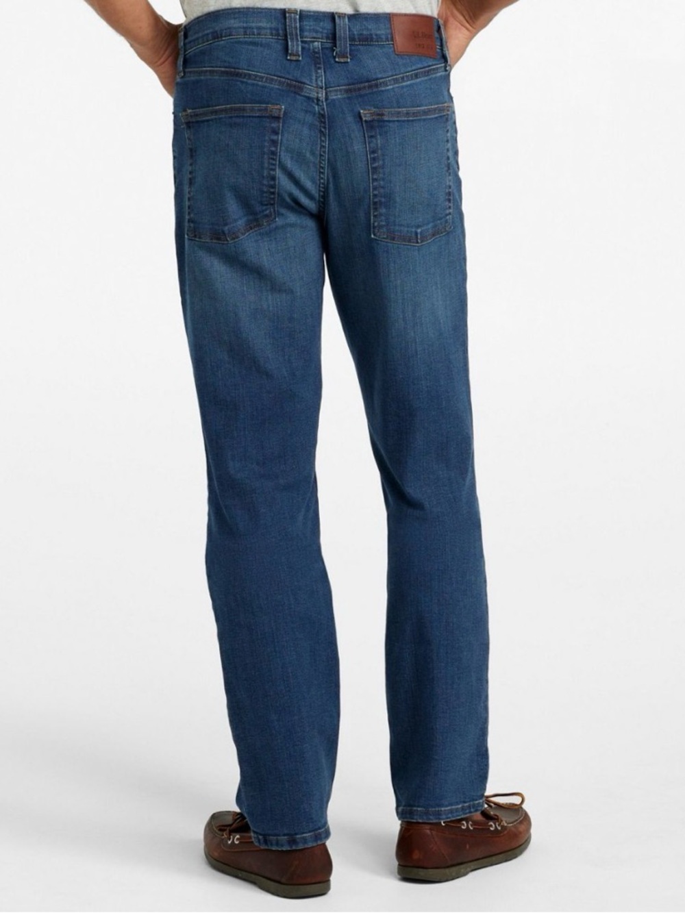 L.L. Bean Men’s Bean Flex Standard Fit Dark Jeans Size 31x30